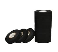 SHENGG 1 rotolo, nastro for cablaggio ad alta temperatura, 25 m, nastro adesivo elettrico in tessuto for auto, nastro in tessuto for cavi automobilistici, cablaggio for auto(5M_19MM-25METER)