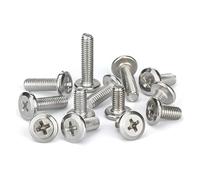 SHENGG 10 pezzi/lotto M3 M4 M5 M6 M8 A2-70 in acciaio inossidabile grande testa piatta Allen rivetto for mobili vite connettore giunto bullone(35mm x10pcs,M6)
