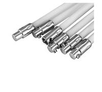 SHENGG 3 Pz 100 cm Spazzola for Camino Manico Lungo Asta Flessibile for Camino Asciugatrice Tubo Camino Parete Interna Rotary Strumenti di Pulizia