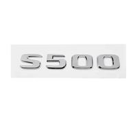 SHENGG Adesivo emblema logo distintivo in plastica ABS S500 S500L S600 S600L for classe S W126 W140 W220 W221 W222 C217(S500)