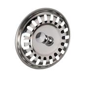 SHENGG Apertura e chiusura automatica dello schermo del filtro con tappo a secchiello Scarico del tappo di scarico del cestello del filtro Dispositivo di lancio del cestello Lavello di scarico(82MM)