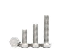 SHENGG Bullone a testa esagonale in acciaio inossidabile a filettatura fine M6*0,75 M8*1,0 M10*1,0 M10*1,25(M8x1.0x30 (5Pcs))