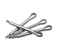 SHENGG Molla a molla zincata in acciaio al carbonio M8 M10 M12, forcina for capelli, morsetto diviso, clip elastica aperta for trattore(M10x80mm 5pcs)