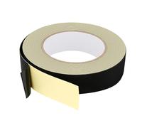 SHENGG Nastro adesivo singolo in tessuto di acetato nero, resistente alle alte temperature, 30 m/1 pezzo(10mm)