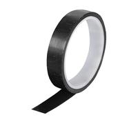 SHENGG Nastro in tessuto rivestito in PTFE for alte temperature, nastro resistente al calore for macchine sottovuoto, nastro adesivo da 10 m, nero, spessore 0,13 mm(0.13MM_8MM)