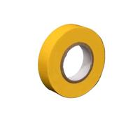 SHENGG Nastro isolante, nastro isolante, nastro isolante, nastro impermeabile in PVC ultrasottile e ultraadesivo, 1 rotolo da 10/15 metri(Yellow,10M_16MM)