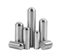 SHENGG Perni di centraggio cilindrici solidi in acciaio inossidabile 304 M1 M2 M2,5 M3 M4 M5 M6 Perni di bloccaggio for alberi di fissaggio in metallo Barra tonda Barra solida(M6x20mm-20pcs)