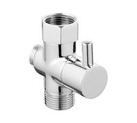 SHENGG Rubinetto interruttore a 3 vie Adattatore valvola 1/2 Deviatore doccia Rubinetto del bagno Rubinetto doccia Connettore Splitter Accessori for il bagno