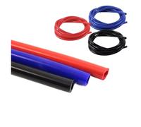 SHENGG Tubo flessibile for vuoto in silicone ad alte prestazioni ID 2 mm 3 mm 4 mm 5 mm 6 mm Tubo da 3 metri Turbo Boost Acqua Aria Refrigerante Valvola 10 piedi(ID6mm 10Feet Black)