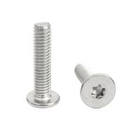 SHENGG Vite a testa piatta sottile in acciaio inossidabile M1.6 M2 M2.5 M3 M4 M5 M6 SS304(M2.5X8 200PCS)