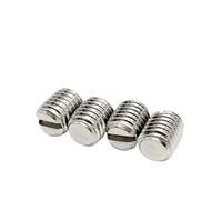 SHENGG Vite di fissaggio con intaglio in acciaio inossidabile DIN551 con punta piatta M1.2 M1.4 M1.6 M2 M2.5 M3 M4 M5(M5X16 100PCS)