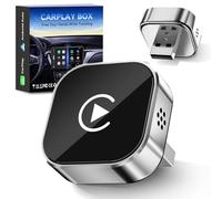 shenghuo Adattatore wireless per auto 2026, convertitore universale per schermo intelligente, USB-C/Type-C, Plug & Play, sistema integrato per veicoli senza ritardi (argento)
