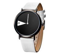 SHENGKE Creativo Delle Donne Della Vigilanza Della Vigilanza Della Vigilanza Della Signora Ultra Sottile Minimalista Orologio Da, bianco, Cinturino