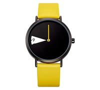 SHENGKE Orologio da donna minimalista Cinturino in pelle ultrasottile Orologio da donna al quarzo moda impermeabile