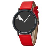 SHENGKE Orologio da donna minimalista Cinturino in pelle ultrasottile Orologio da donna al quarzo moda impermeabile