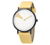 SHENGKE Orologio da donna minimalista Cinturino in pelle ultrasottile Orologio da donna al quarzo moda impermeabile