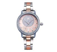 SHENGKE Orologio da polso da donna in cristallo orologio da polso da donna con cinturino da polso al quarzo relogio Feminino, K0075l01sk, Bracciale