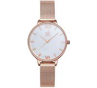 SHENGKE SHNGKE Semplicità Creativa le Donne Guardano Vera Pelle Elegante le Donne Orologi da Polso Delle Donne