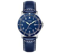 SHENGKE SINOBI Orologio Casual da Uomo con Quadrante Luminoso, Calendario, Data, Resistente all'Acqua e di Facile Lettura (Blue)