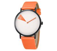 SHENGKE SK Orologio da donna minimalista Cinturino in pelle ultrasottile Orologio da donna al quarzo moda impermeabile