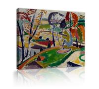 SHENGPOSTER Henry Lyman Saÿen Dipinti famosi Arte parete per l'arredamento del soggiorno Decorazione parete dell'ufficio Vista del paesaggio Pittura su tela e stampe Multicolore 32x42cm Innerframe