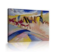 SHENGPOSTER Stampe su tela astratte colorate con studio per l'inverno n. Ii famoso dipinto replica soggiorno arte della parete ufficio camera da letto decorazione della parete 55x80cm Innerframe