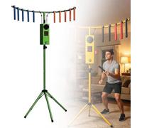 SHENGQION Gioco Di Sfida Con Bastoncini Per La Coordinazione Occhio-mano | Dotato Di 10 Bastoncini, 5 Velocità E 6 Livelli, Gioco Per L'allenamento Dei Riflessi Con Molteplici Modalità(Green)