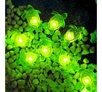 Shengruili Catena luminosa con animali marini, 2 m, 20 LED, per la cameretta dei bambini, con animali marini, catena luminosa a tema vita marina, catena luminosa per finestre interne per cameretta dei