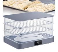 SHENGSHIYU Scatola Lievitazione Pane Elettrica,umidità Automatica,Temperatura Regolabile 20~45°C,40L Scatola Lievitazione Pane per Impasto,Toast,Yogurt & Riscaldamento Cibi