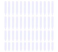 Shengxi 200 Pezzi Colletti per Camicie in Plastica - 4 Taglie per Mantiene la Forma del Collo - Stecche per Camicia da Uomo
