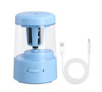 Shengxi Temperamatite Elettrico Temperino Elettrico per Bambini Temperini Alimentazione a Batteria e USB Sicuro e Antiscivolo Portatile per Matite Standard da 7-12 mm