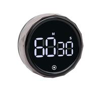 Shengxi Timer da Cucina Digitale, 3 Livelli di Volume Grande LED Magnetico Timer con Conto Alla Rovescia Timer Visivo per Cucinare Palestra Studio Cucina