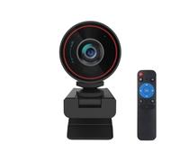 SHENGXINA Tracciamento intelligente AI umanoide USB Telecamera con telecomando 1080p adatto for pc computer portatile video web videocamera con microfono Webcam pc