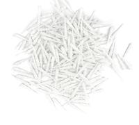 SHENGYIG 200 Pezzi Punte Freccette Plastica, 27 mm Punta di Ricambio Freccette, 2BA Bianco Freccette Soft Punte, Accessori di Ricambio per Freccette per Competizione Professionale e Hobby