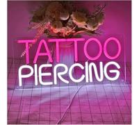 SHENHUO lampada al neon Insegne al per neon decorative Insegna per TATUAGGIO PIERCING Luce dimmerabile per negozio di tatuaggi