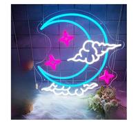 SHENHUO lampada al neon Le luci al neon Moon Nebula si applicano alle stanze dei bambini, ai negozi e bar per feste