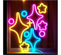 SHENHUO lampada al neon Per la lampada al per neon prestito parola Stelle per insegna per
