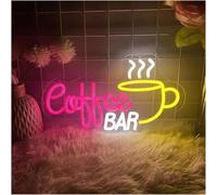 SHENHUO lampada al neon Per lampada al neon prestito parola Coffee Bar per insegna per Powered(B)