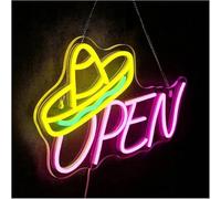 SHENHUO lampada al neon Per prestito di parole per lampade al neon Apri per insegna per decorazioni murali