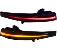 SHENHUO Luce di segnalazione specchietto laterale auto Spia luminosa specchietto laterale per Benz W205 W213 W222 per Glc per Amg 2013-2020(Yellow puls red,205 2015-2020)