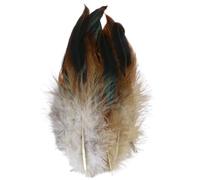 SHENJMAI Artigianato Piume 100pcs Feather 14-20cm Crafts DIY Dyed Plume Jewelry Making Decoration Accessories(Color 15)