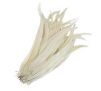 SHENJMAI Artigianato Piume 100pcs Feathers, 10-12 Inches - Ideal for DIY Crafts & Wedding Party Decorations (White)