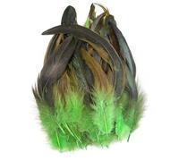 SHENJMAI Artigianato Piume 15-20CM Feather Crafts DIY Carnival Accessories 50PCS/Set Feathers Handicraft Jewelry Decoration Plumes(Color 3)