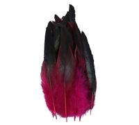SHENJMAI Artigianato Piume 15-20CM Feather Crafts DIY Carnival Accessories 50PCS/Set Feathers Handicraft Jewelry Decoration Plumes(Color 8)