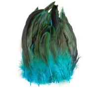 SHENJMAI Artigianato Piume 15-20CM Feather Crafts DIY Carnival Accessories 50PCS/Set Feathers Handicraft Jewelry Decoration Plumes(Color 5)