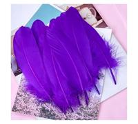 SHENJMAI Artigianato Piume 15-20cm Feather Multicolor Plumas for Handicraft Dream Catcher Feather for Home Party Jewelry Decoration(Purple,20pcs)