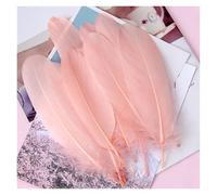 SHENJMAI Artigianato Piume 15-20cm Feather Multicolor Plumas for Handicraft Dream Catcher Feather for Home Party Jewelry Decoration(Color 6,50pcs)