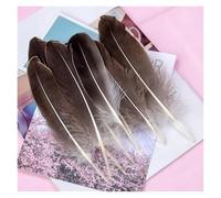 SHENJMAI Artigianato Piume 15-20cm Feather Multicolor Plumas for Handicraft Dream Catcher Feather for Home Party Jewelry Decoration(Color 14,50pcs)