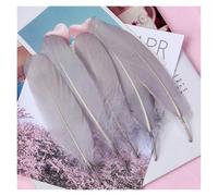 SHENJMAI Artigianato Piume 15-20cm Feather Multicolor Plumas for Handicraft Dream Catcher Feather for Home Party Jewelry Decoration(Color 15,100pcs)