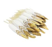 SHENJMAI Artigianato Piume 20Pcs 10-15cm Feathers for DIY Crafts,Soft And Colorful Wedding Party Decorations, Feather Headpieces, Sewing Projects (Color 4)